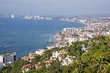  Bir Puerto Vallarta panoramik görünüm