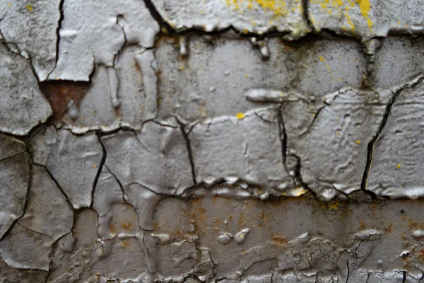 Cracked Paint Metal Background — Stock Photo, Image