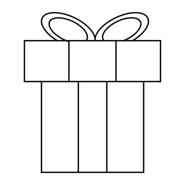  Hediye kutusu. Dünya Parti Günü seti elementleri. 3 Nisan. Stok vektör illüstrasyonu