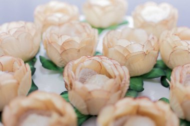 Düğünler ya da sosyeteye takdim partileri için tatlı.