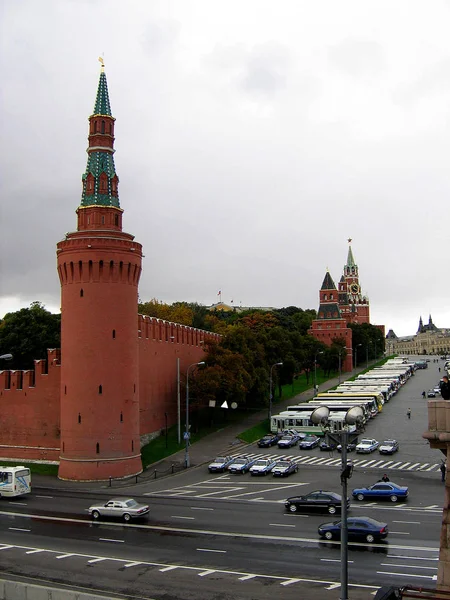 Torre Spasskaya del Kremlin Moscú —  Fotos de Stock