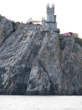 view of the Yalta rocks and the 