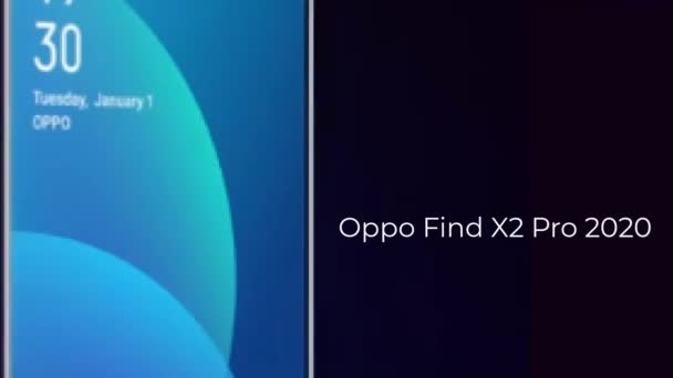 Oppo Find Pro 2020 — Vídeo de Stock