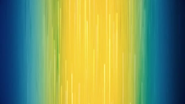 Vertical Speed Lines Blue Yellow Backdrop Animated Seamlessly Looping Background — Stock Video