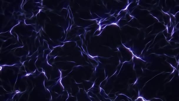 ゆっくりと光る波状のアニメーションの背景をループ — ストック動画