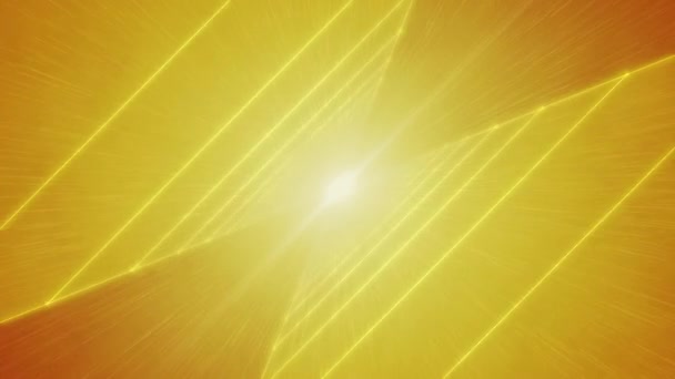 Світло Жовті Нескінченні Літаки Безшовно Петля Анімований Фон — стокове відео