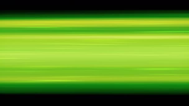 绿色快速移动的水平速度线 无缝隙环路背景 — 图库视频影像
