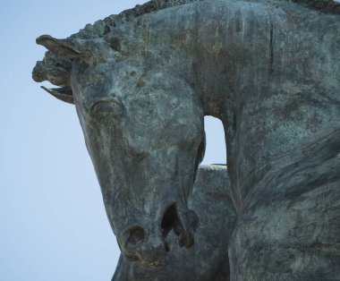 At heykeli, kanatlı zafer Victoria Anıtı