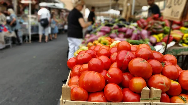 Tomates Mercado —  Fotos de Stock
