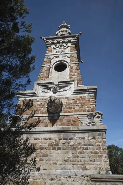 Mausoleum Tonietti Elba Island — Stock Photo, Image