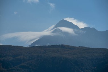 Mount Athos in Greece clipart