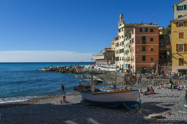 古代村の Boccadasse ジェノヴァ周辺 — ストック写真