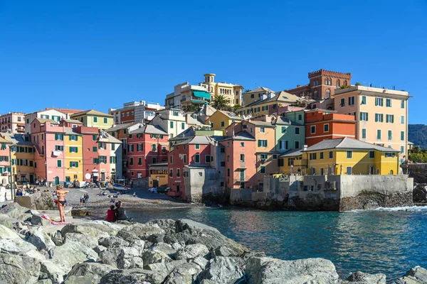 古代村の Boccadasse ジェノヴァ周辺 — ストック写真