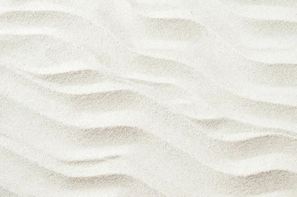 波纹白沙背景 — 图库照片