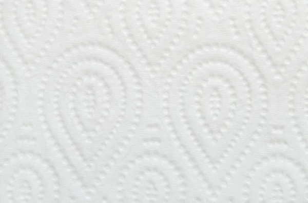 Закрыть Белую Туалетную Бумагу Рисунком Капли Воды Текстуры Фона — стоковое фото