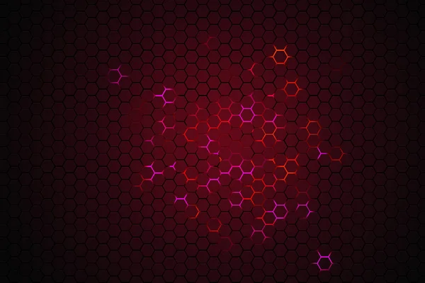 Cyber Honeycomb fundo — Fotografia de Stock