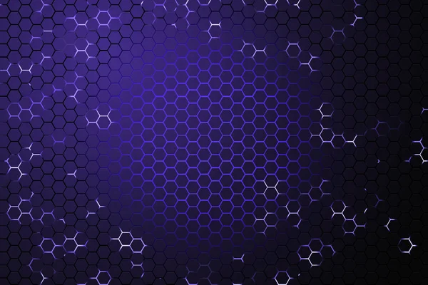 Cyber Honeycomb fundo — Fotografia de Stock