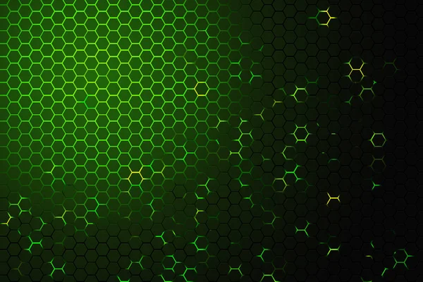 Cyber Honeycomb fundo — Fotografia de Stock