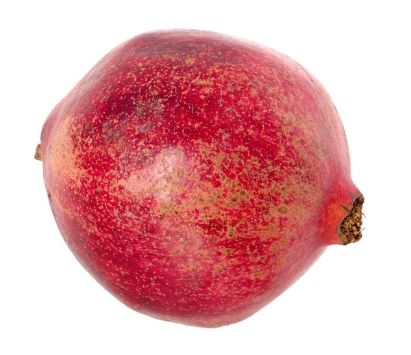 成熟的红色 Granet 或石榴石。红熟石榴的果实 — 图库照片