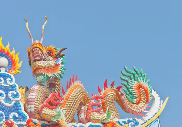 Statue dragon chinois — Photo