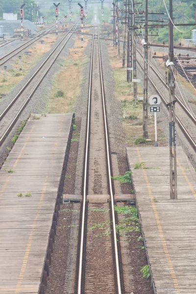 Ferrovia in Thailandia — Foto Stock