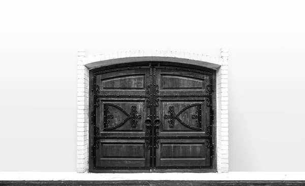 Puerta de madera vieja — Foto de Stock