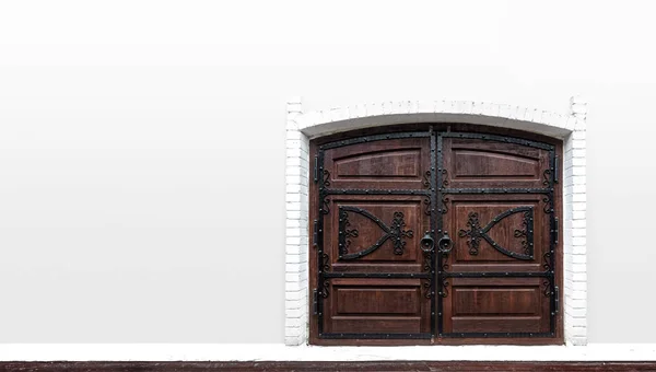 Puerta de madera vieja — Foto de Stock