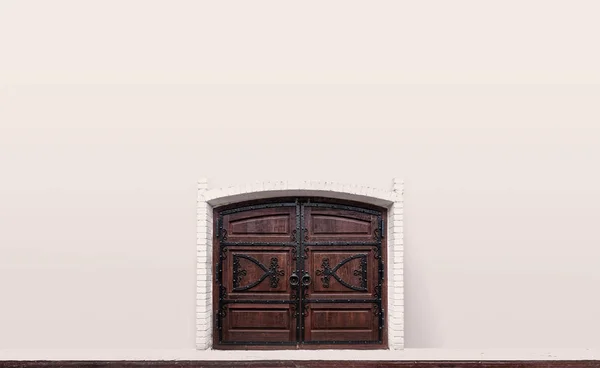 Puerta de madera vieja — Foto de Stock