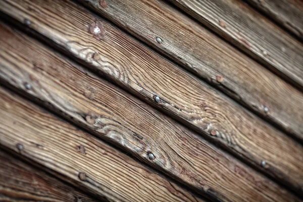 Старая деревянная стена. Деталь деревянных досок — стоковое фото