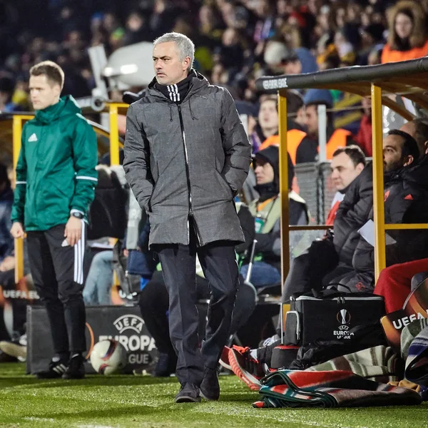 Jose Mourinho entrenador del FC Manchester United —  Fotos de Stock