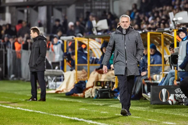 Jose Mourinho treinador do FC Manchester United — Fotografia de Stock