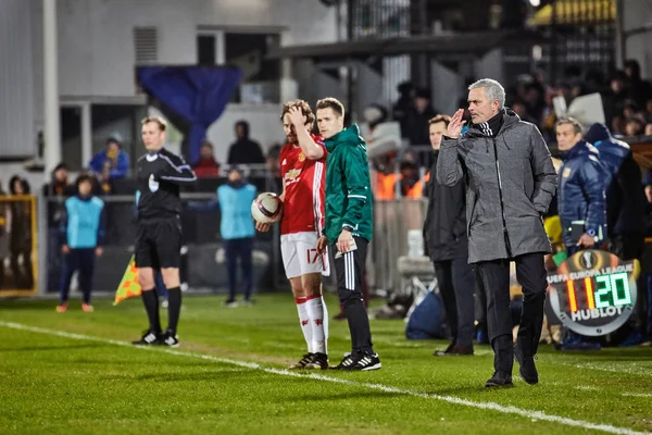 Jose Mourinho treinador do FC Manchester United — Fotografia de Stock