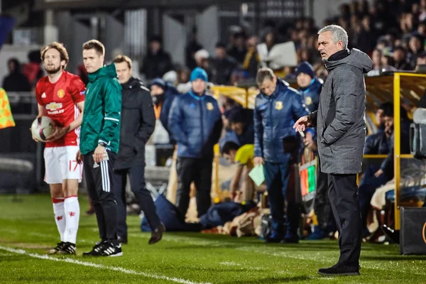 Jose Mourinho treinador do FC Manchester United — Fotografia de Stock