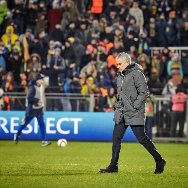 Trener Jose Mourinho Fc Manchester United — Zdjęcie stockowe