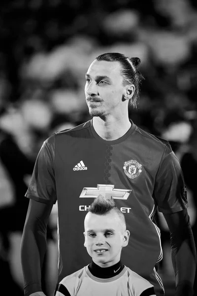 Zlatan Ibrahimovic (Feyenoord) dans le match 1 / 8 de finale — Photo