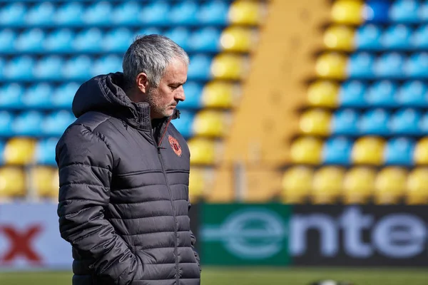 Jose Mourinho, trener "Manchester United" — Zdjęcie stockowe