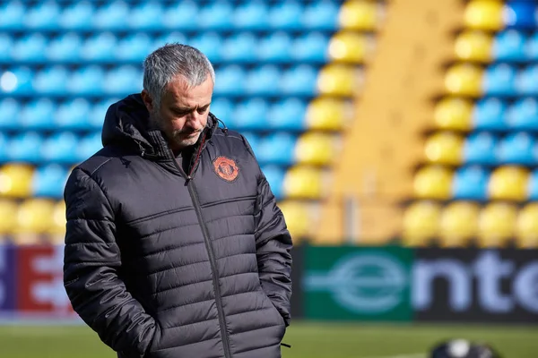 Jose Mourinho, trener "Manchester United" — Zdjęcie stockowe