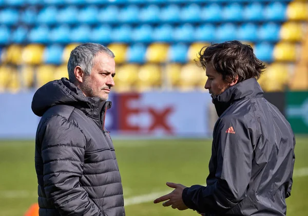 Jose Mourinho, trener "Manchester United" — Zdjęcie stockowe