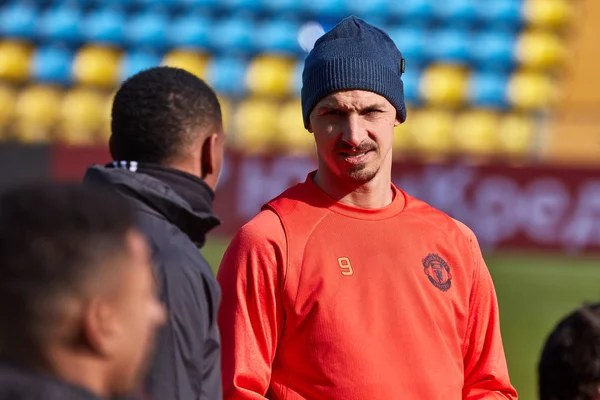 Zlatan Ibrahimovic (Feyenoord) on during training session — Stock Photo, Image
