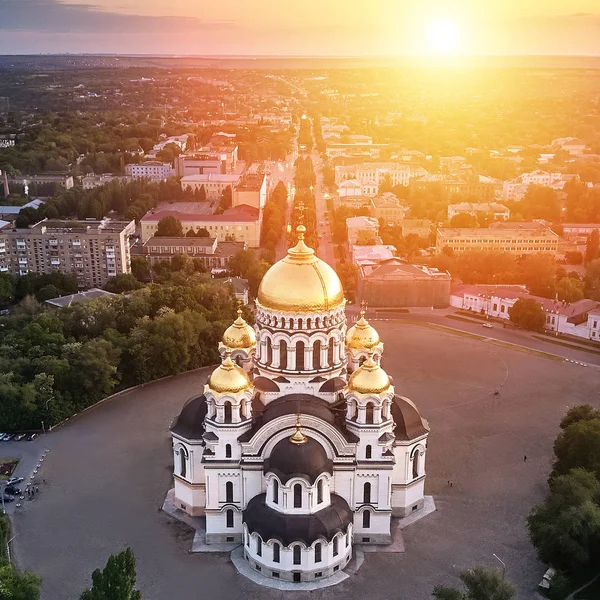 Vista de la Catedral de la Ascensión en Novocherkassk, Rusia — Foto de Stock