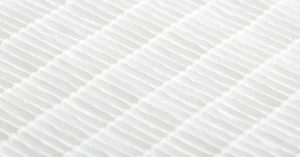 Closeup view on air filter. Filtration concept. High efficiency air filter for HVAC system.