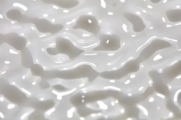 Abstrait fond blanc Texture liquide — Photo