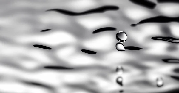 Movimento da água - Abstract Black Background Liquid Texture. abstração líquida — Fotografia de Stock