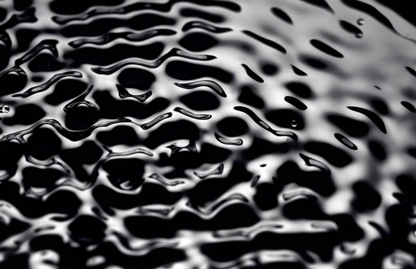 Movimento dell'acqua - Astratto sfondo nero Texture liquida. astrazione liquida — Foto Stock