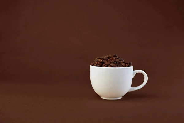 Καφέ Καφέ Κόκκοι Καφέ — Φωτογραφία Αρχείου