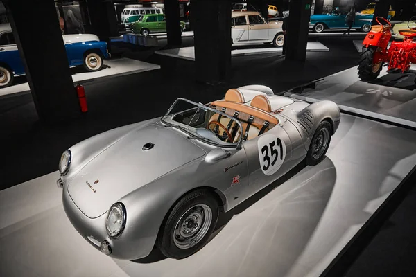 Porsche 550 Spyder. Lendário primeiro carro de corrida Porsche . — Fotografia de Stock