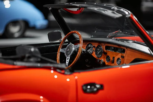 Triumph Spitfire. Retro car. Classic Car exhibition — Stock Photo, Image