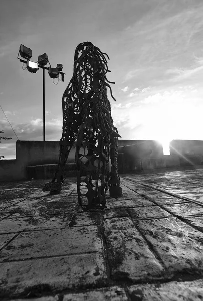 Escultura Cavalo Arte Moderna Santo Domingo República Dominicana 2016 — Fotografia de Stock