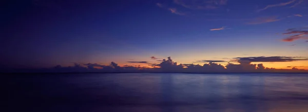 Panoramic Views Sunset Sunset Beach Paradise Beach Tropical Paradise — Stock Photo, Image