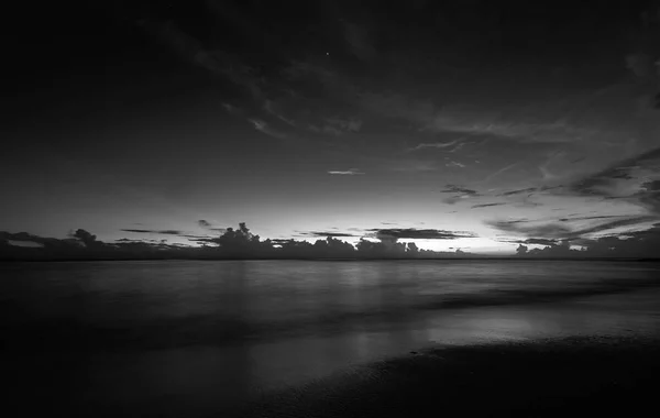 Захід Сонця Пляжі Райський Пляж Тропічний Рай — стокове фото